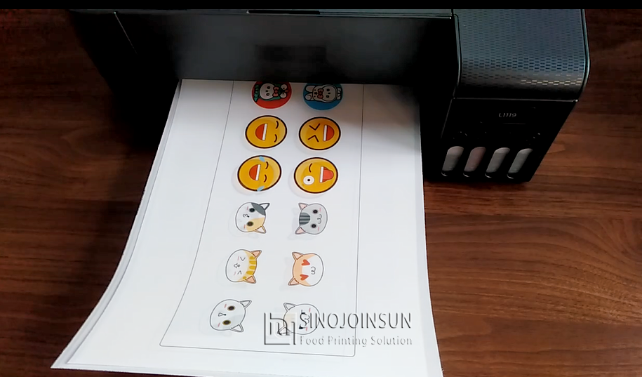 الصورة الصالحة للأكل الطباعة الشوكولاته