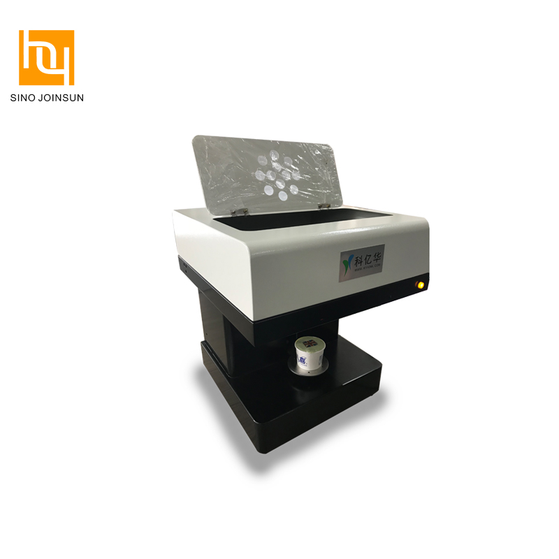 3D Digital Portable Cake/ Coffee Printer HY3422 مع حبر بالألوان الكاملة للأكل 