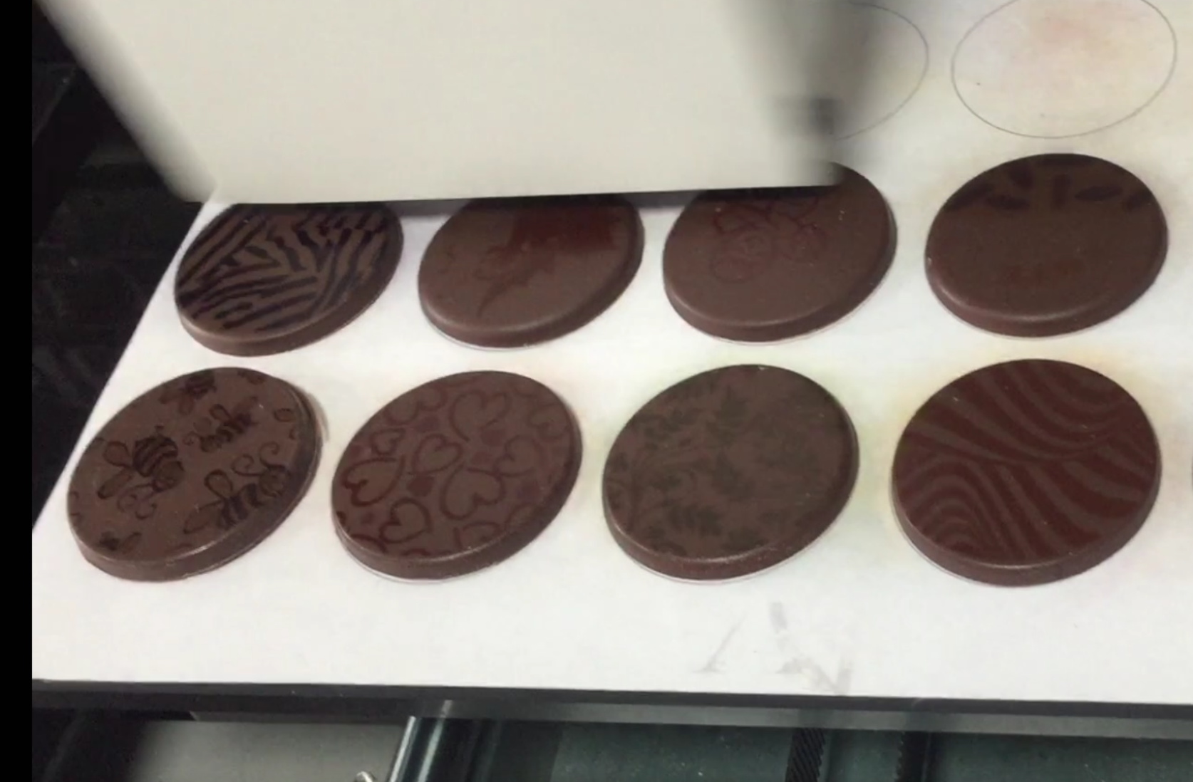 وكيل طلاء Chocoprint لطباعة الشوكولاته