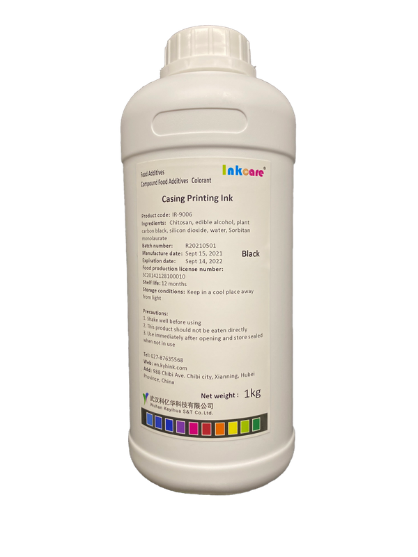 حبر صالح للأكل لطباعة أغلفة النقانق (Inkcare®)